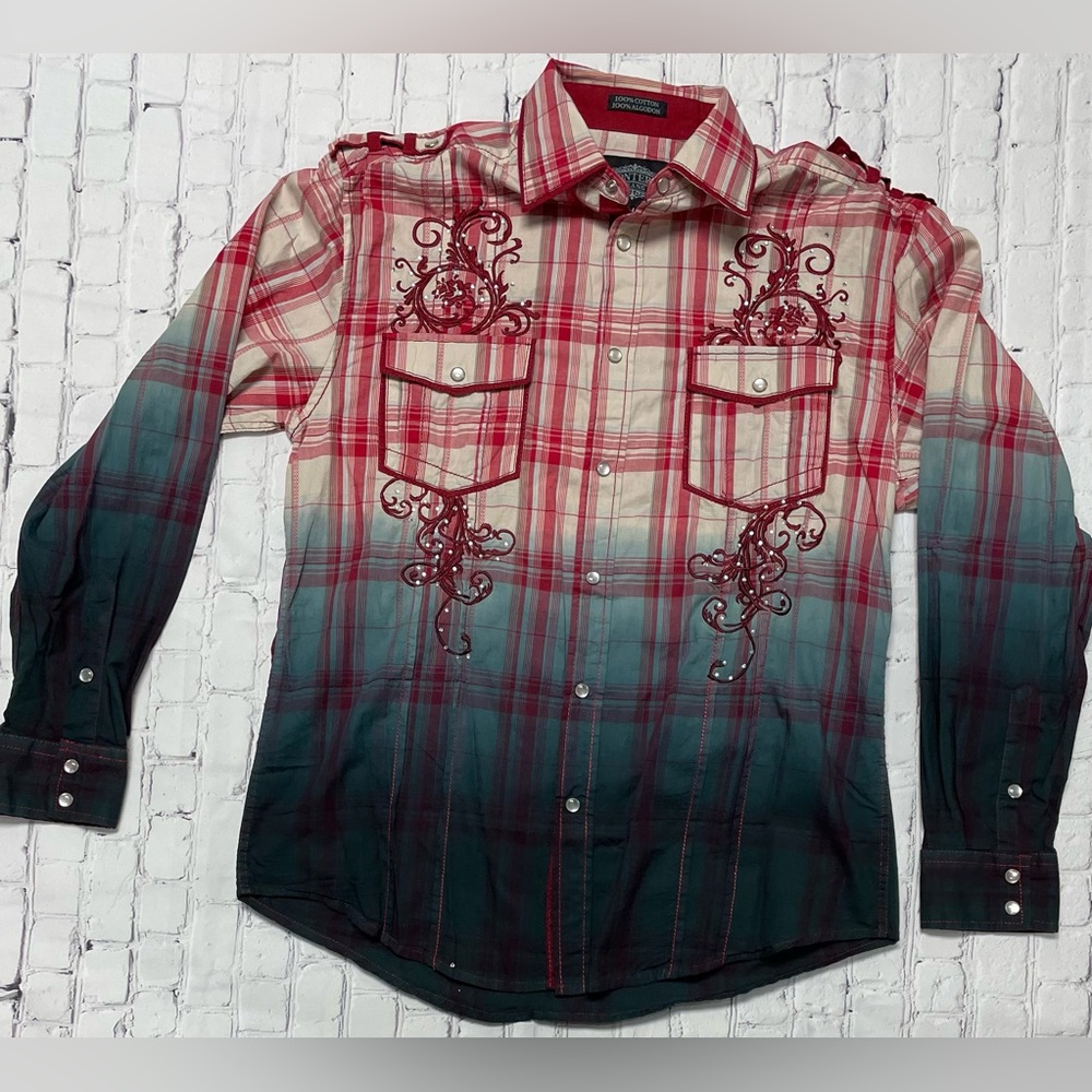 Montero cowboy ombré shirt men’s